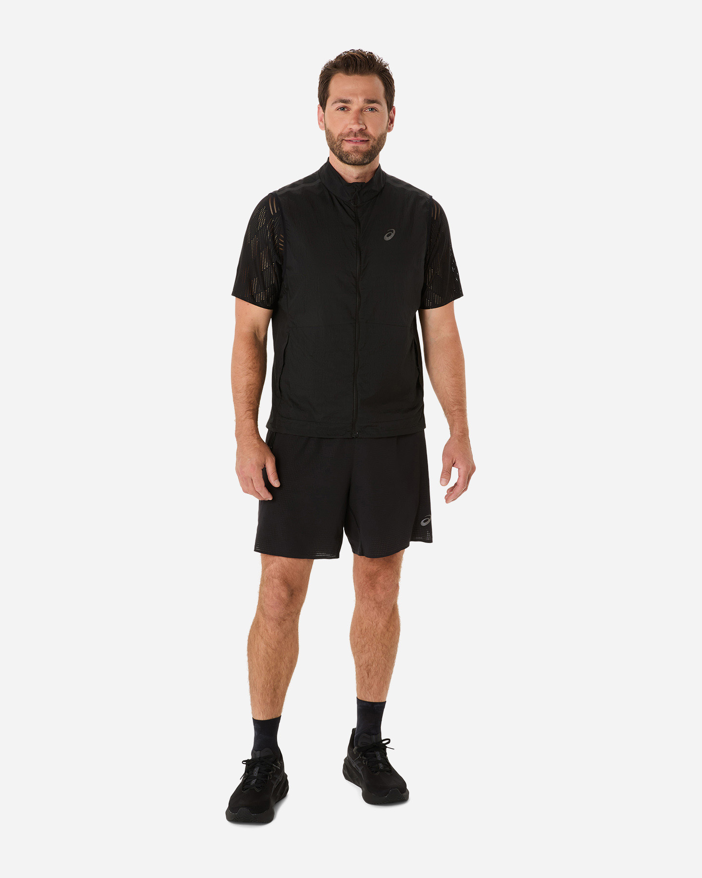 Giacca running ASICS METARUN M - Nero - 2 | Cisalfa Sport