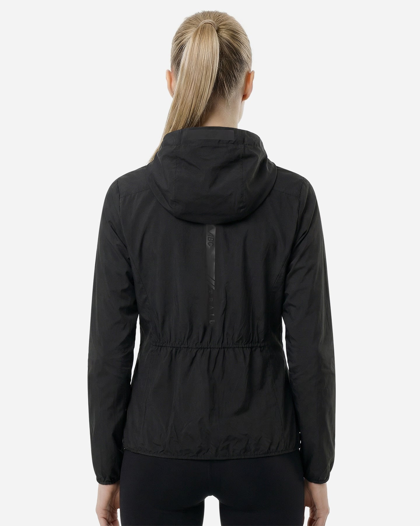 Giacca running ABC TRAIL W - Nero - 3 | Cisalfa Sport