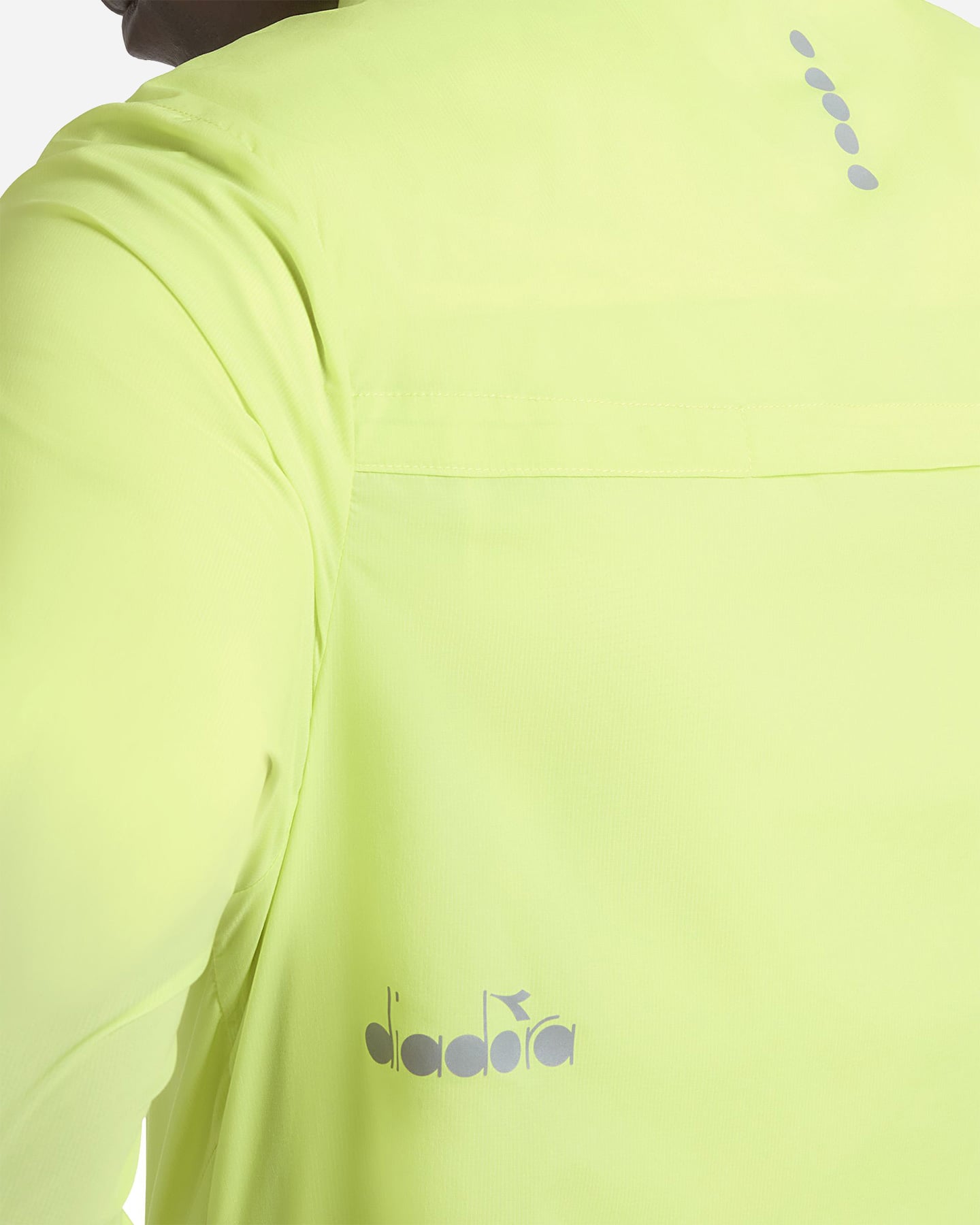 Giacca running DIADORA WINDBREAKER M - Giallo - 5 | Cisalfa Sport