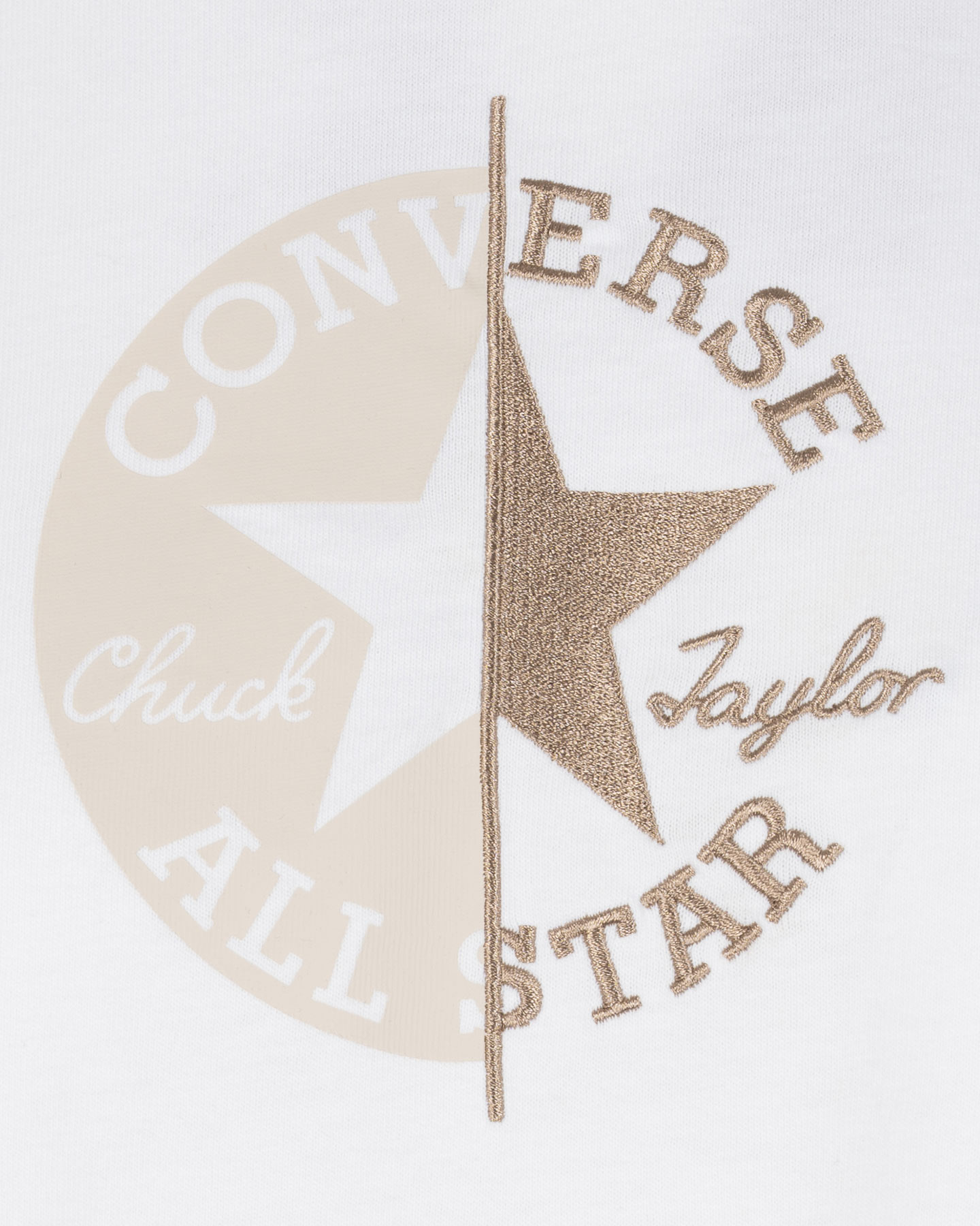 T-shirt CONVERSE LOGO CHUCK W - Bianco - 2 | Cisalfa Sport