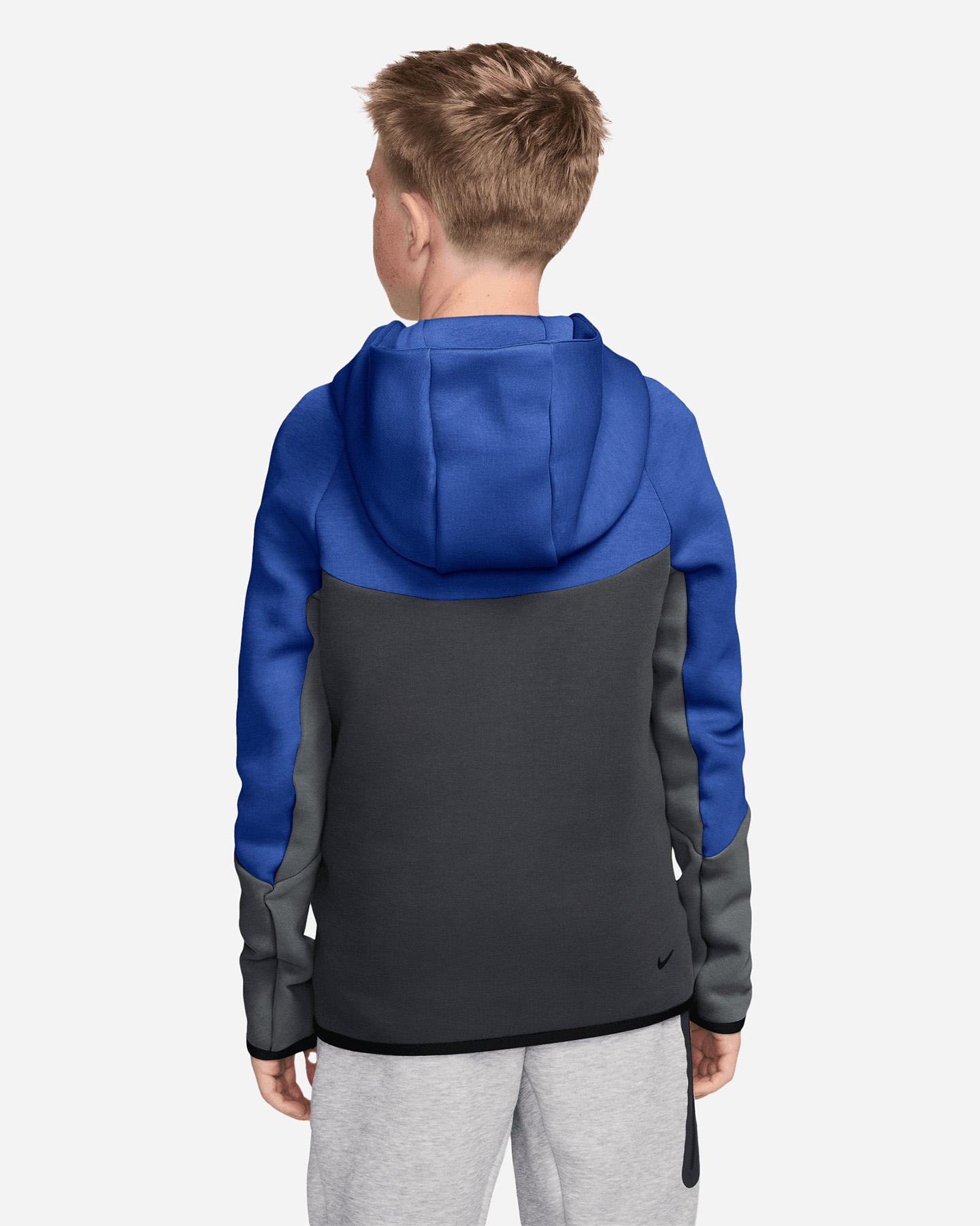 Felpa NIKE TECH FLEECE 2 JR - Blu royal - 1 | Cisalfa Sport