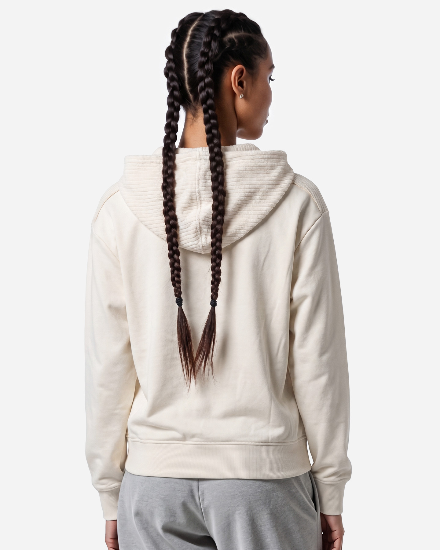 Felpa ARENA ATHLETIC ESSENTIAL W - Bianco - 3 | Cisalfa Sport