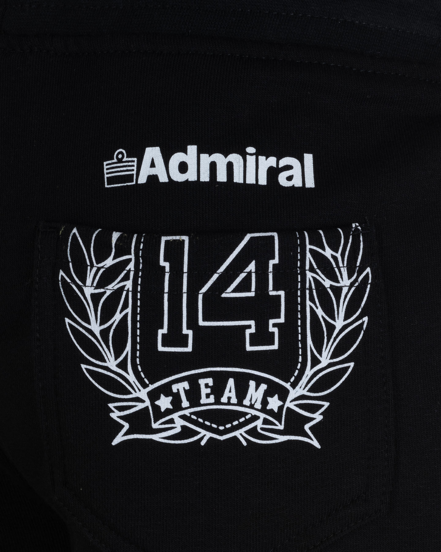 Pantalone ADMIRAL VARSITY JR - Nero - 2 | Cisalfa Sport