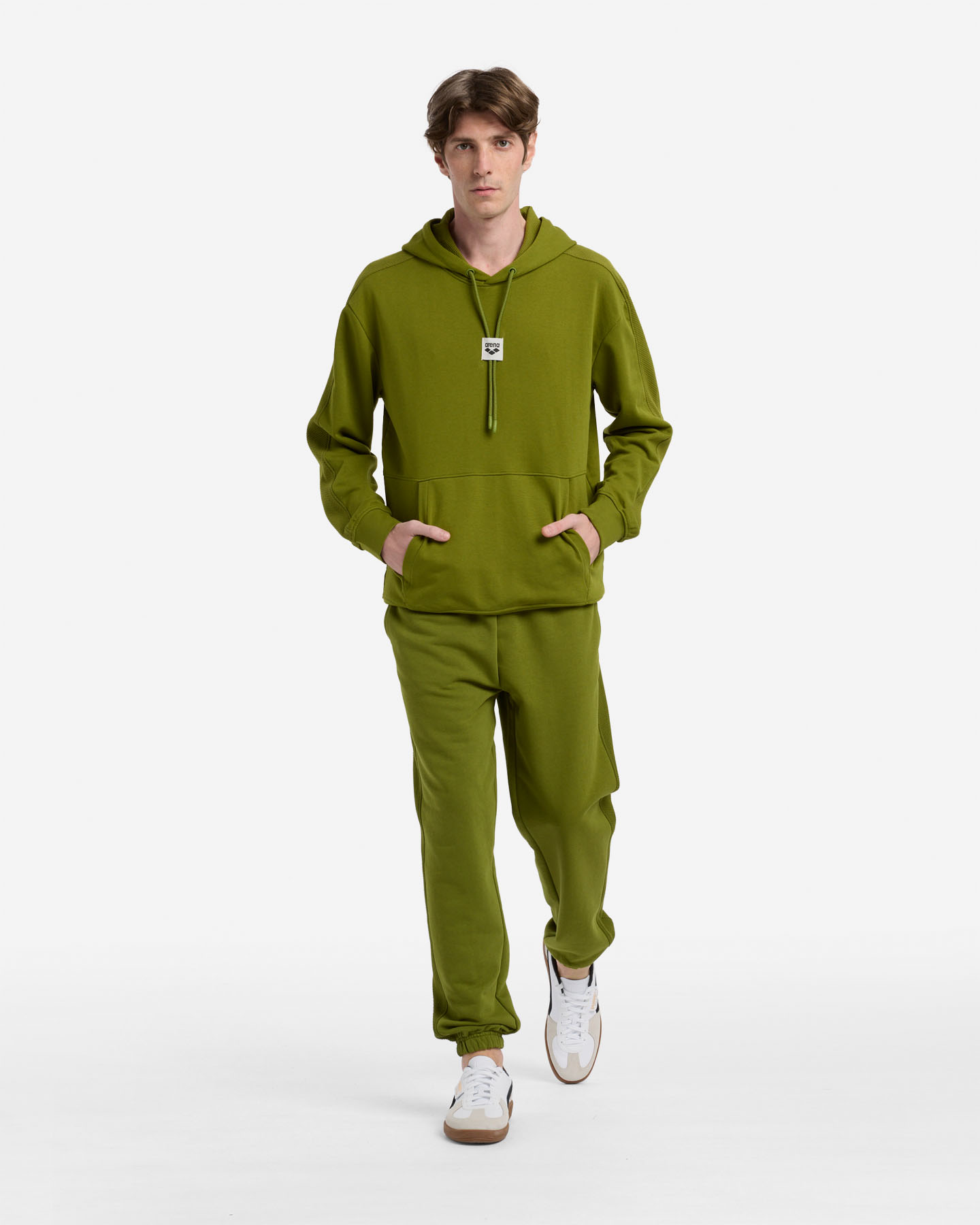 Felpa ARENA ATHLETIC ESSENTIAL M - Verde - 4 | Cisalfa Sport