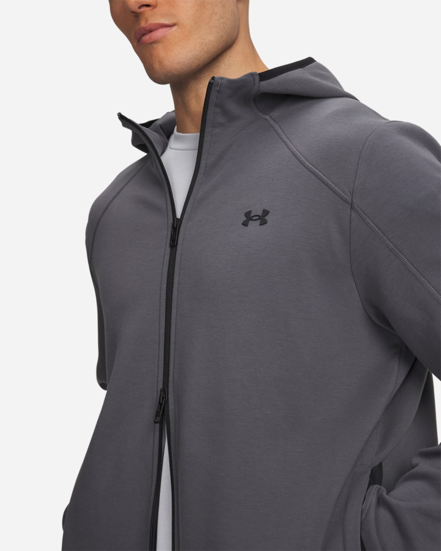 Felpa UNDER ARMOUR UNSTOPPABLE M - Grigio - 2 | Cisalfa Sport