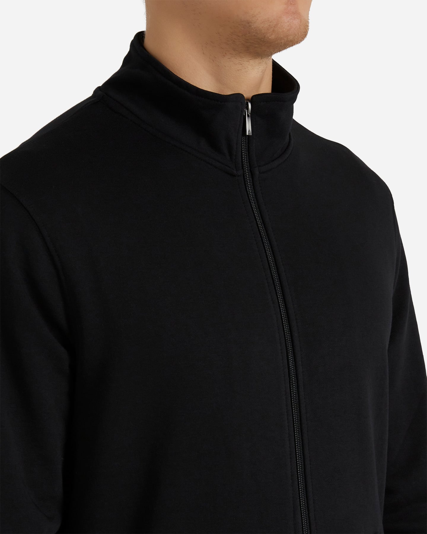 Felpa ABC TRACK FULLZIP M - Nero - 4 | Cisalfa Sport