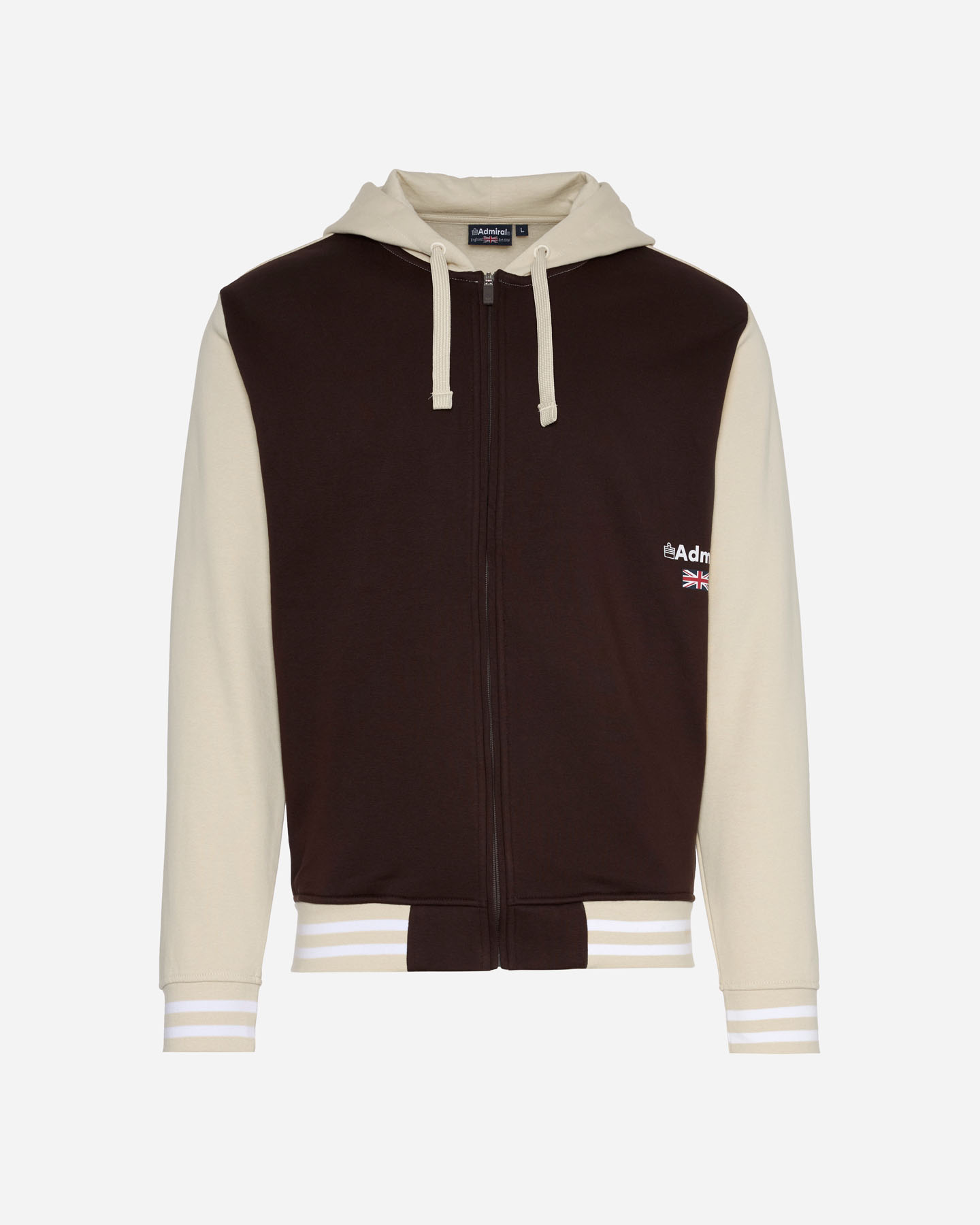 Felpa ADMIRAL COLLEGE SMALL LOGO M - Marrone - 5 | Cisalfa Sport