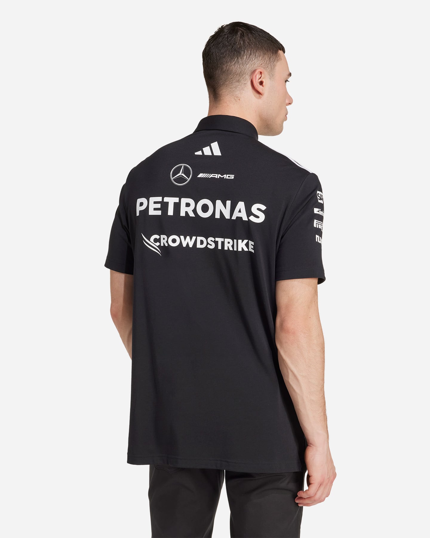 Polo ADIDAS MERCEDES TM M - Nero - 2 | Cisalfa Sport
