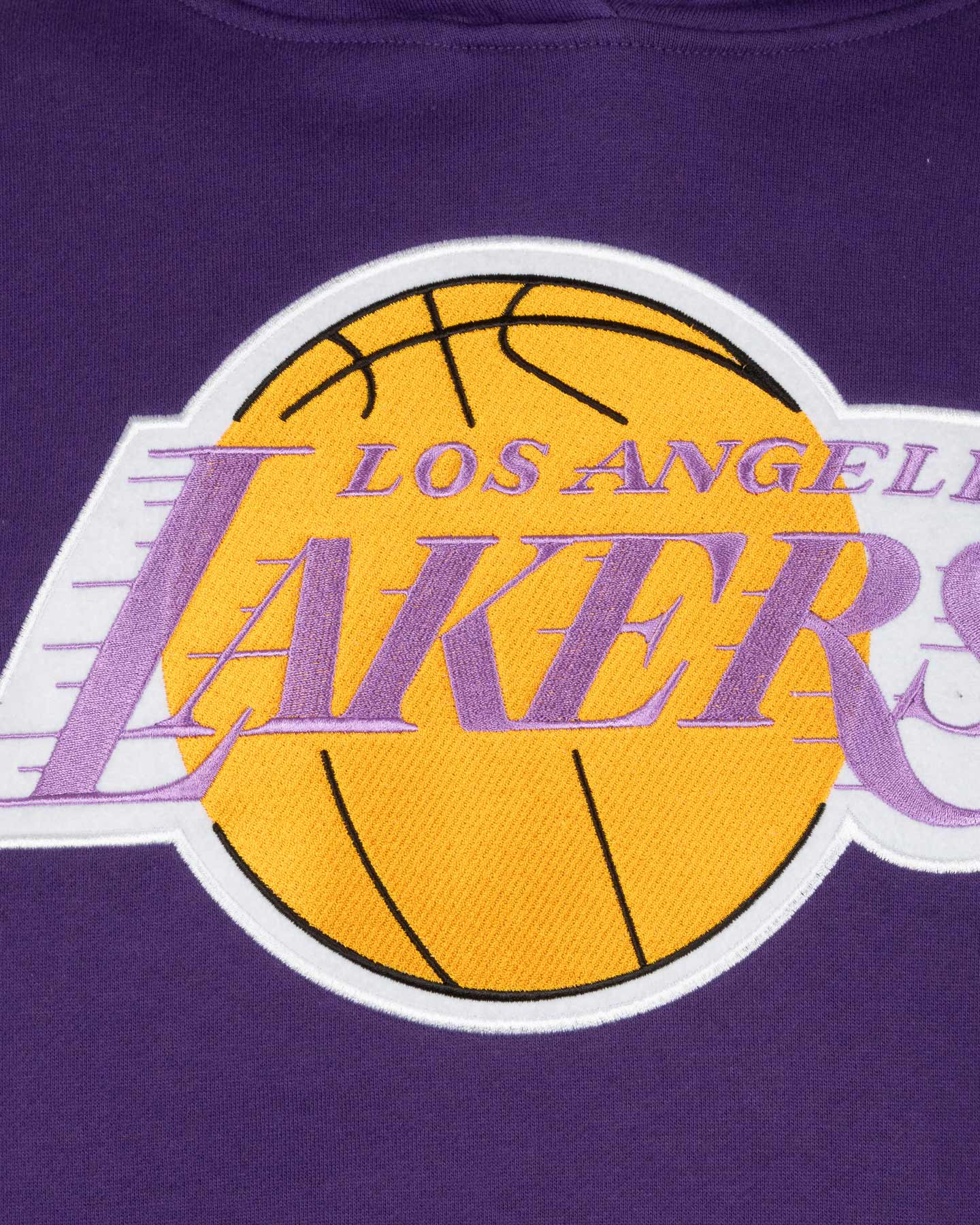 Felpa nba MITCHELL&NESS TEAM ORIGINS FLEECE VINTAGE LOGO LAKERS M - Viola - 2 | Cisalfa Sport