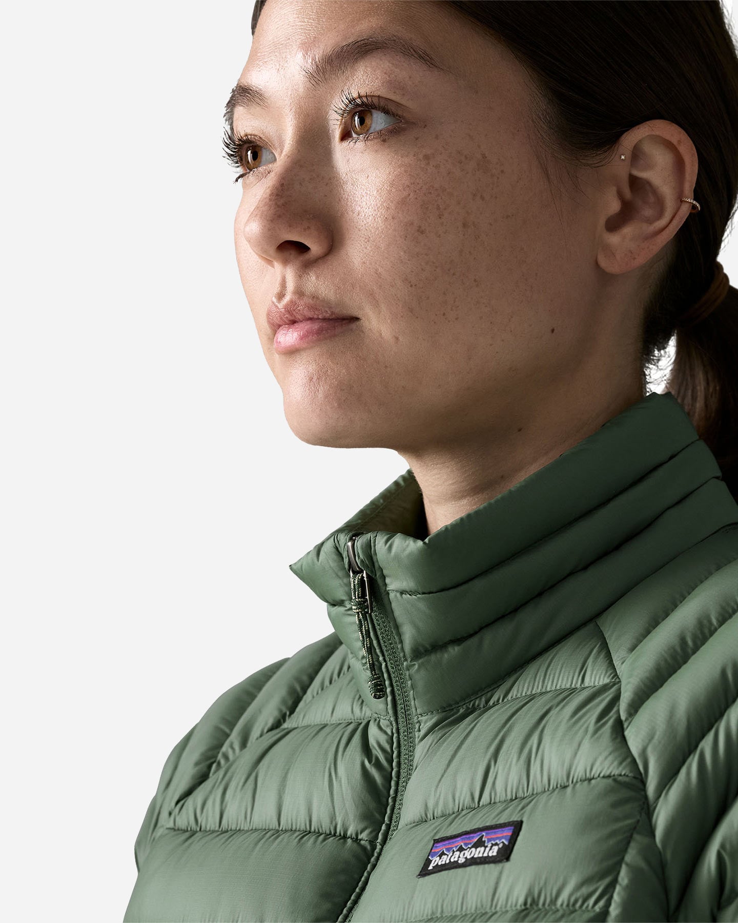 Piumino PATAGONIA DOWN SWEATER W - Verde - 2 | Cisalfa Sport