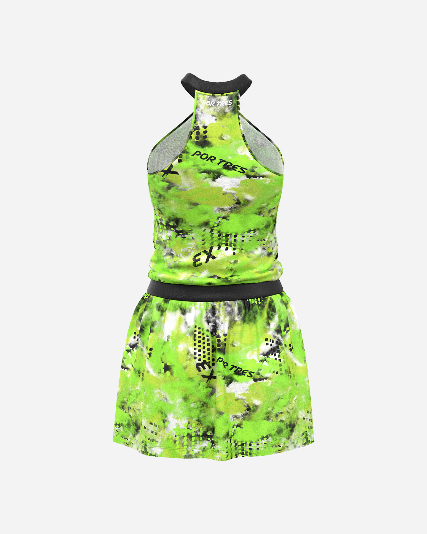 Vestito tennis X3 POR TRES AUSTRIA W - Verde - 1 | Cisalfa Sport