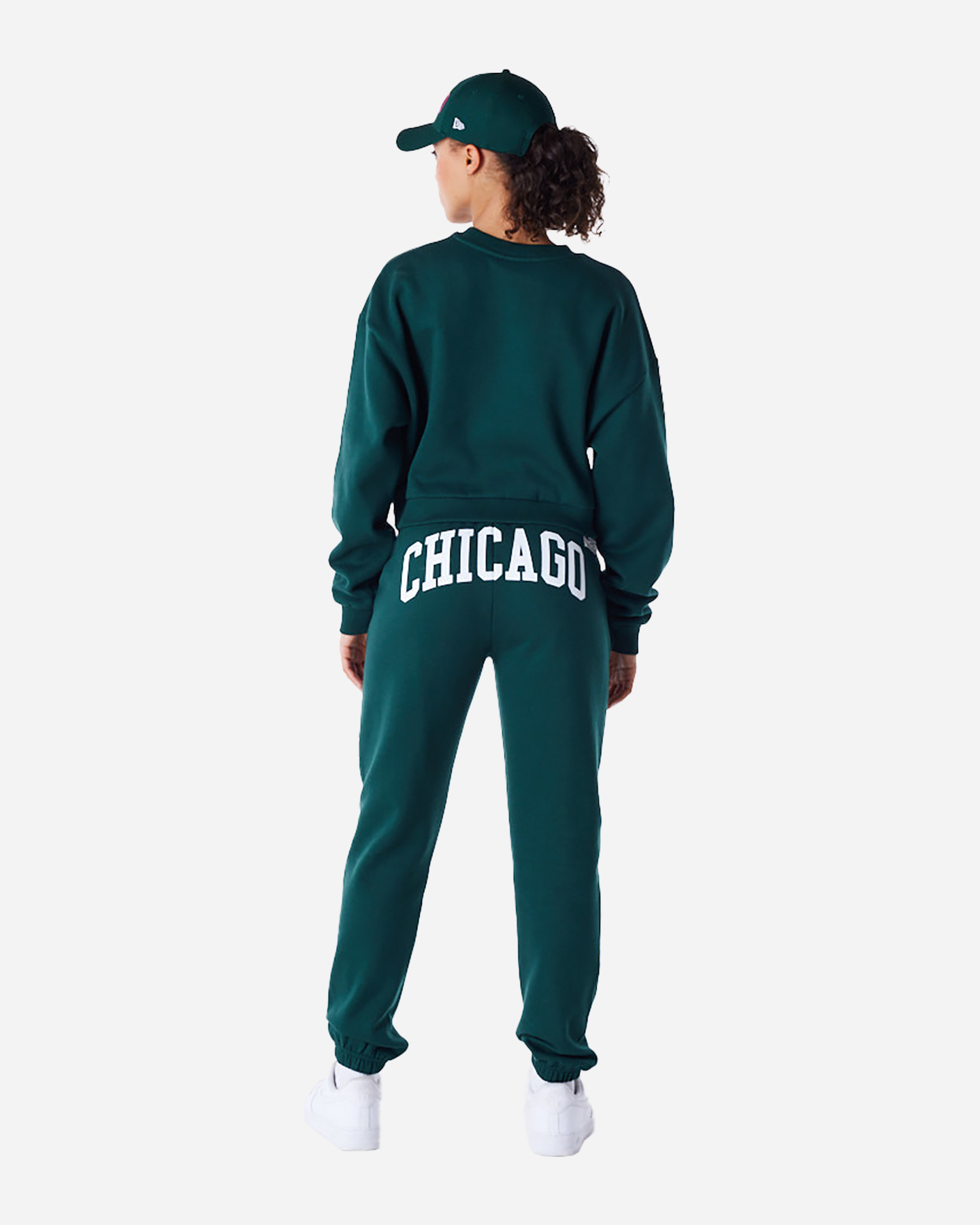 Pantalone NEW ERA WRITTEN RETRO W - Verde - 3 | Cisalfa Sport