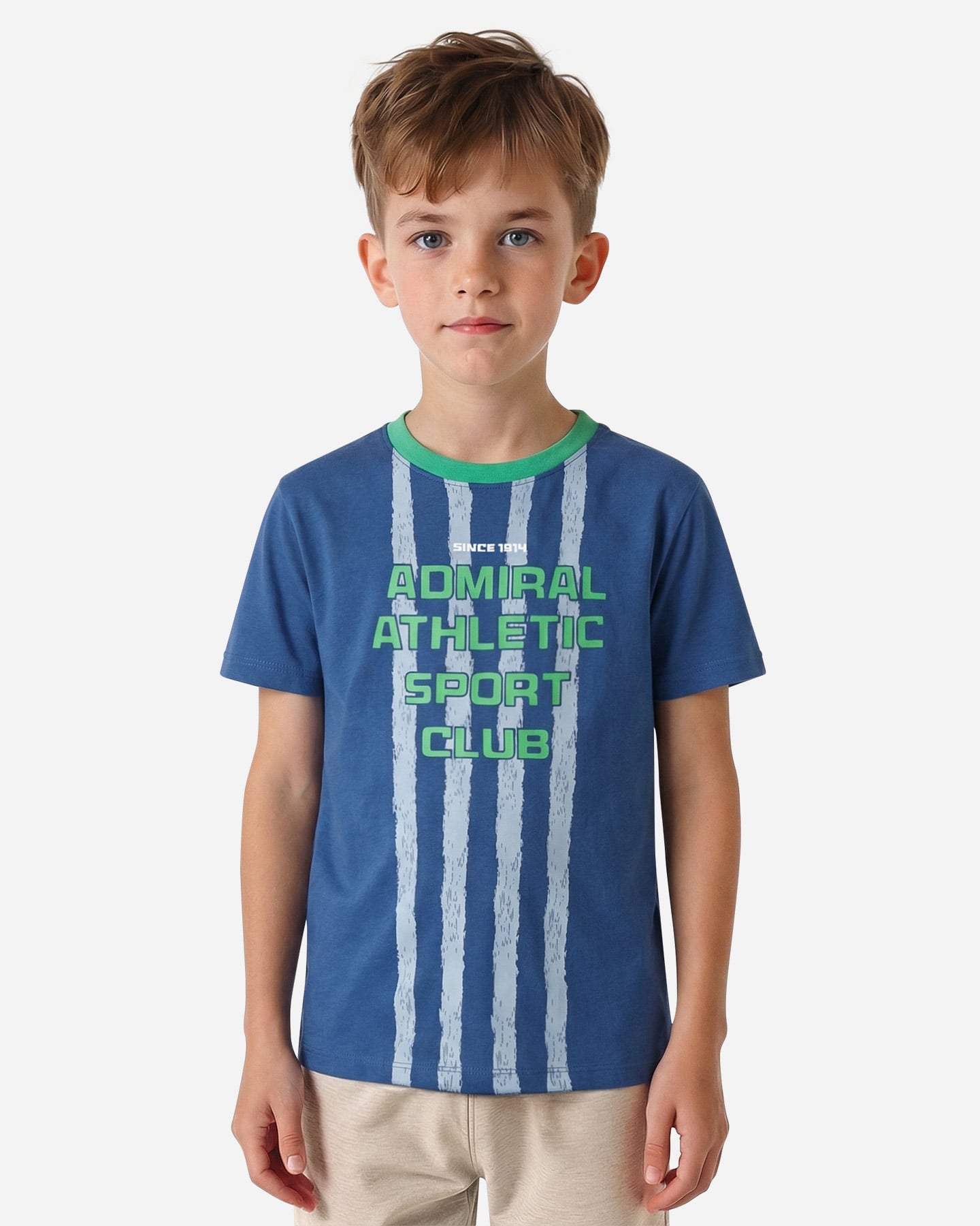 T-shirt ADMIRAL SOCCER CLUB JR - Blu royal - 2 | Cisalfa Sport