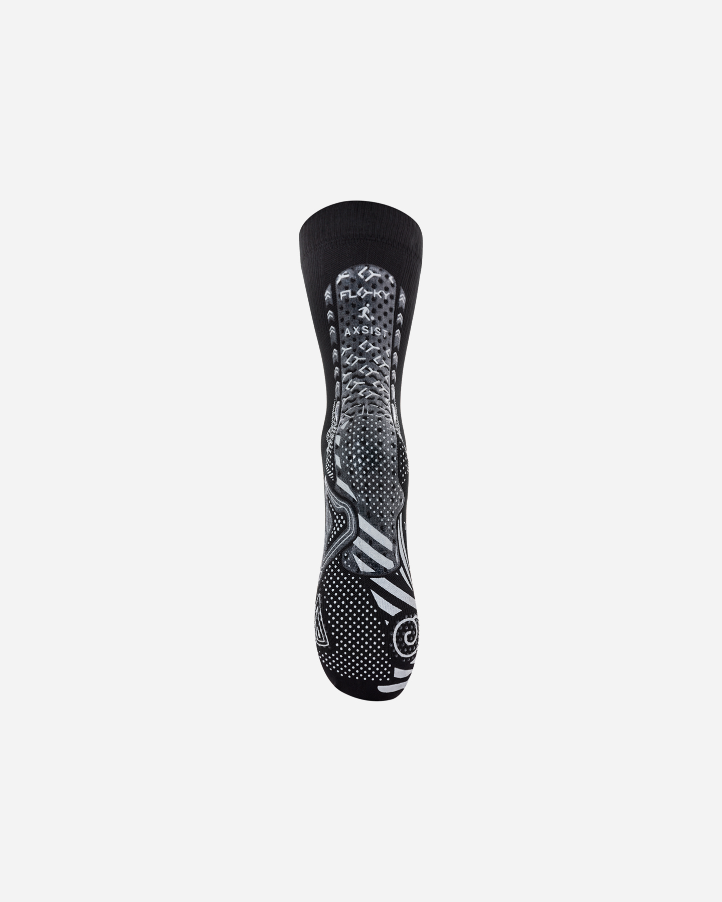 Calzettoni calcio FLOKY AXSIST  - Nero - 2 | Cisalfa Sport