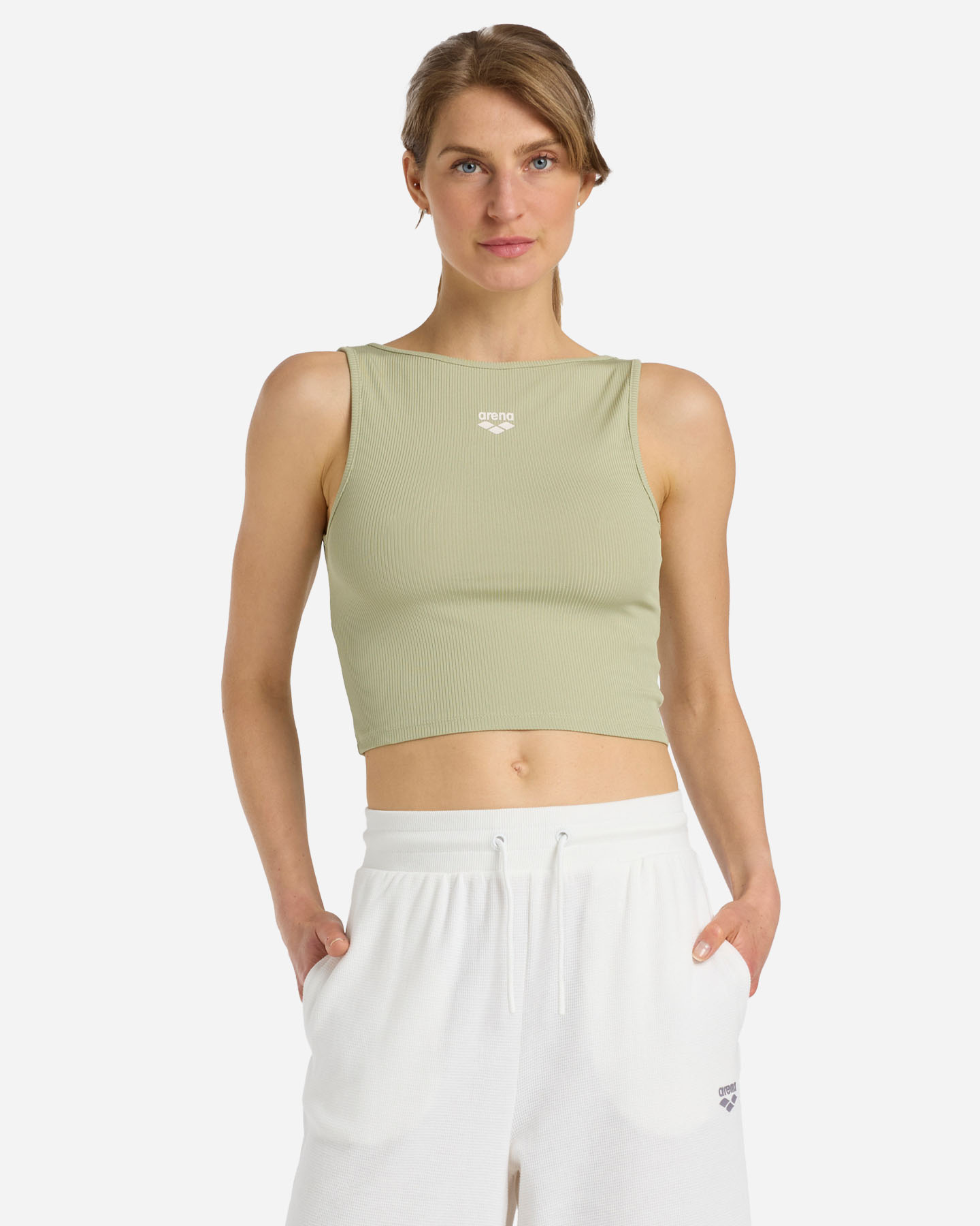 Canotta ARENA ATHLETIC PROGRESS W - Verde - 1 | Cisalfa Sport
