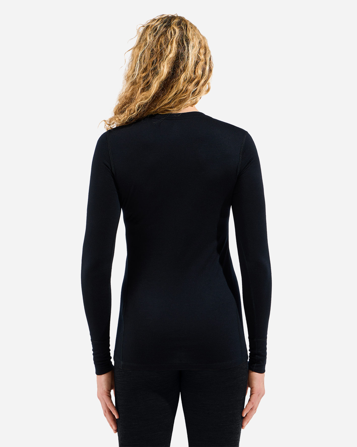 Maglia intimo tecnico ODLO MERINO 200 W - Nero - 3 | Cisalfa Sport