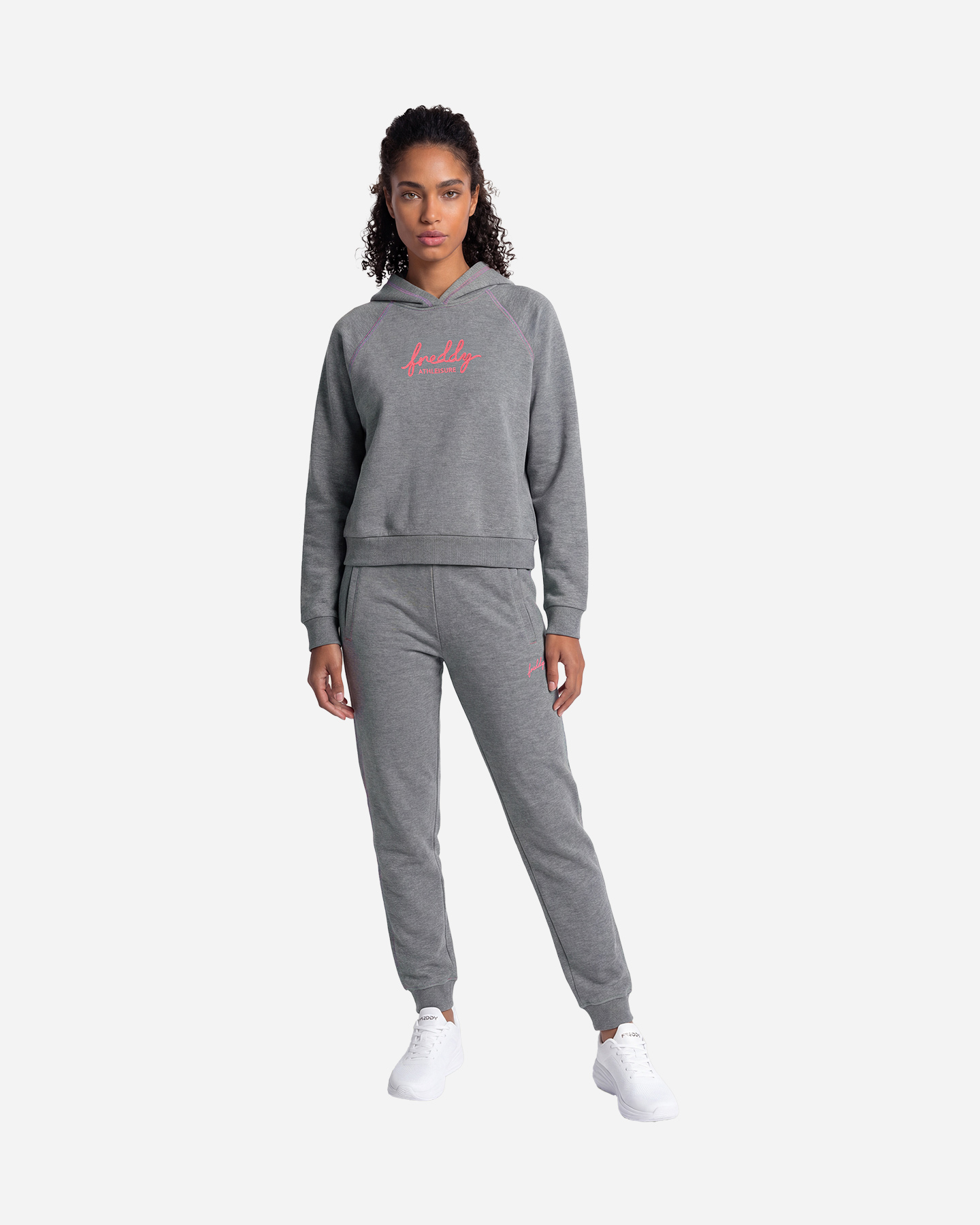 Felpa FREDDY ATHLEIS W - Grigio - 4 | Cisalfa Sport