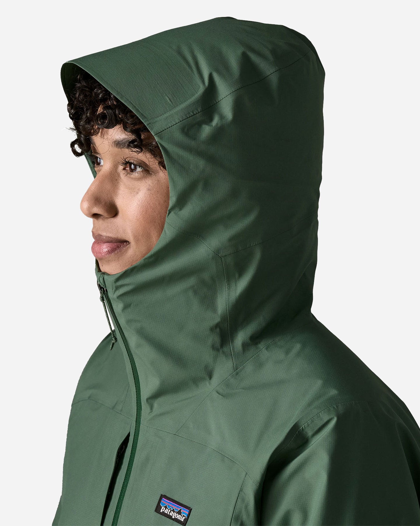 Giacca outdoor PATAGONIA INSULATED BOULDER FORK RAIN W - Verde - 4 | Cisalfa Sport