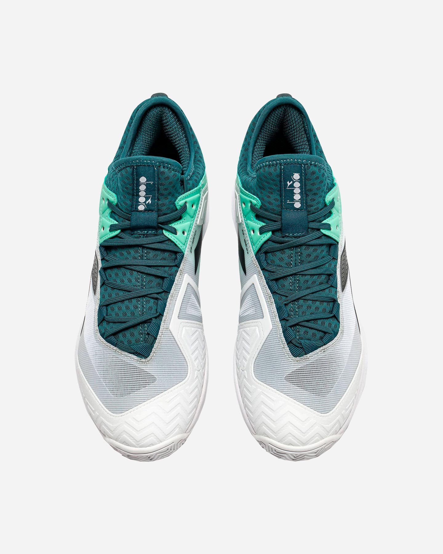Scarpe tennis DIADORA BLUSHIELD FLY 5 CLAY M - Verde - 2 | Cisalfa Sport