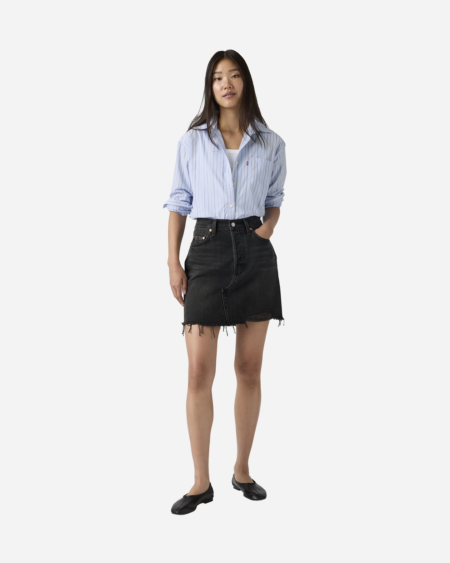 Gonna LEVI'S DENIM W - Nero - 2 | Cisalfa Sport