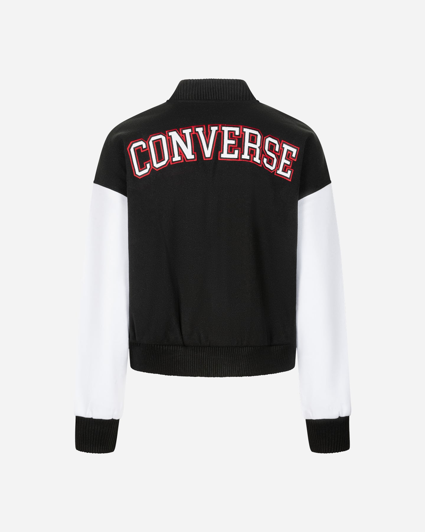 Felpa CONVERSE COLLEGE BOMBER W - Nero - 1 | Cisalfa Sport