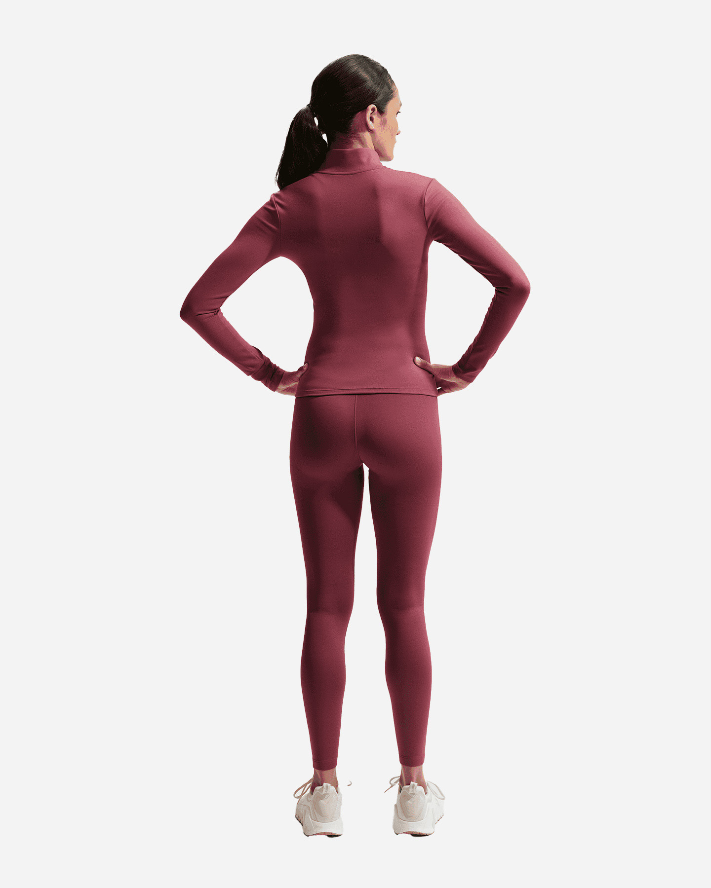 Felpa training NIKE ONE FIT W - Rosa - 2 | Cisalfa Sport