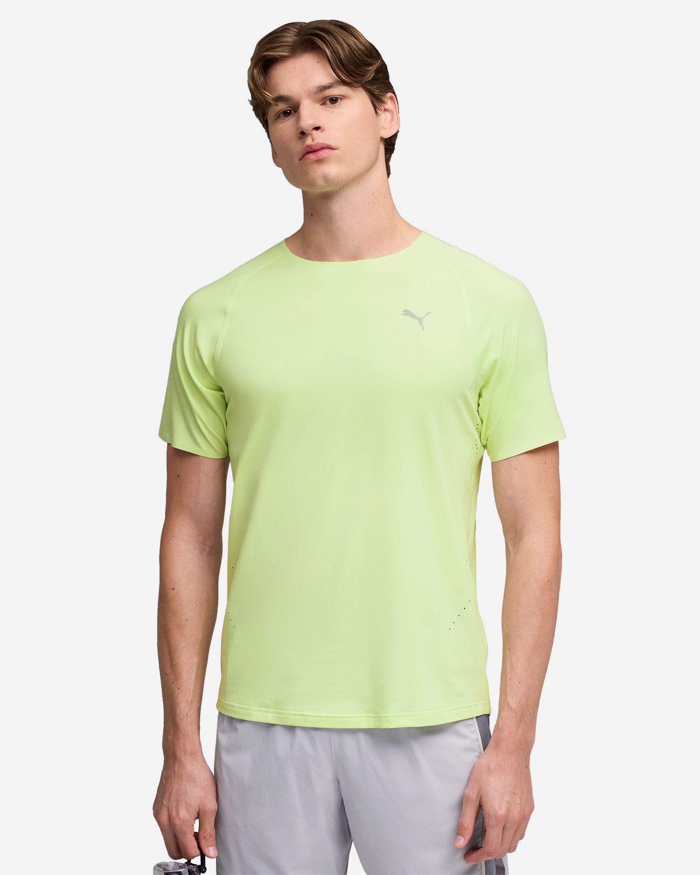 T-shirt running PUMA EVERYDAY CLOUDSPUN M - Giallo - 2 | Cisalfa Sport