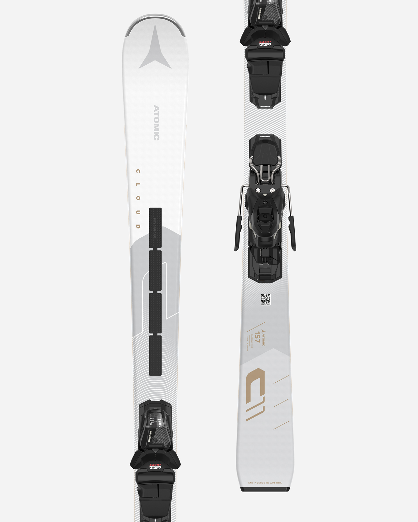 Sci ATOMIC CLOUD C11 REVOSHOCK LGHT + M10 GW W  - Bianco - 4 | Cisalfa Sport
