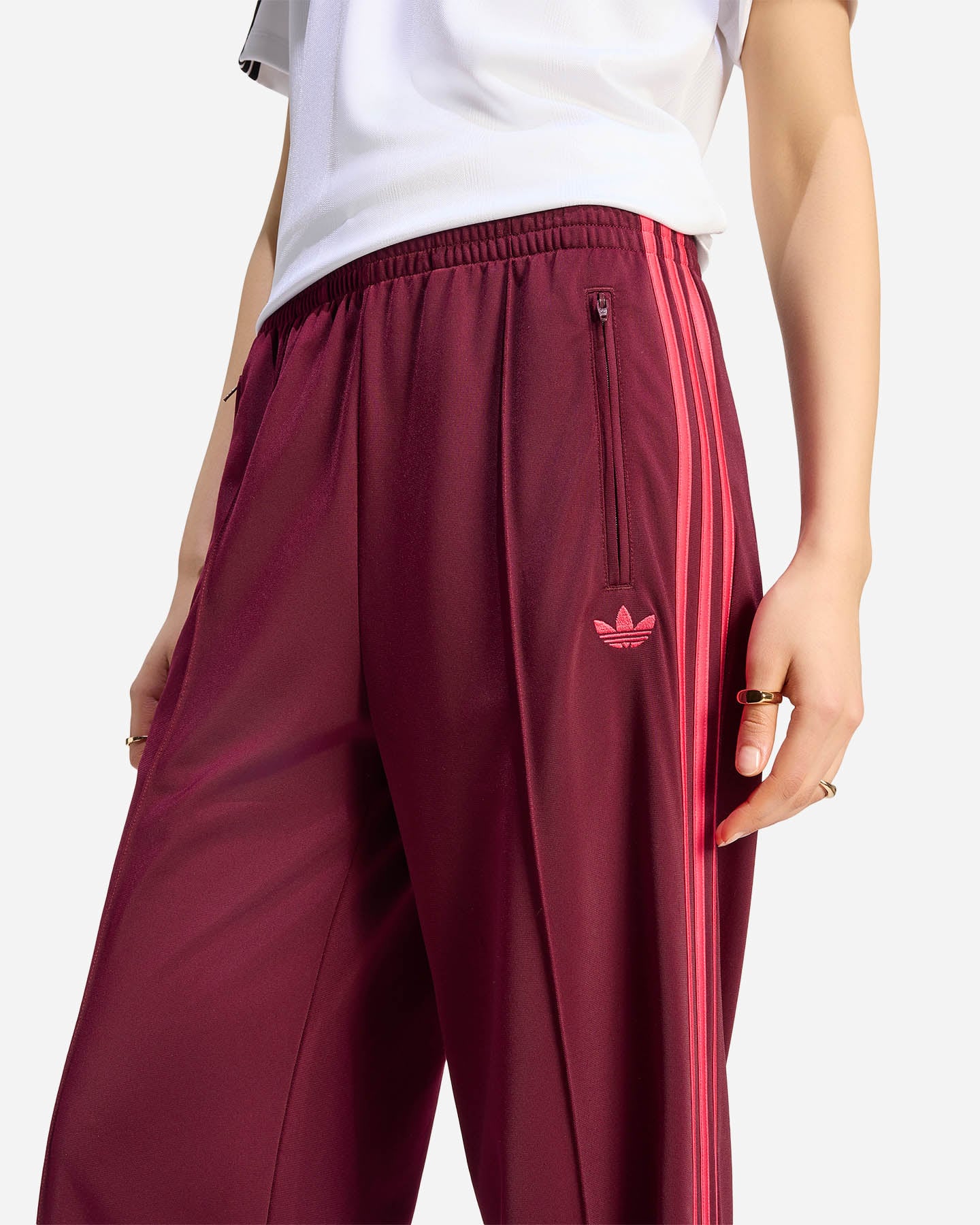 Pantalone ADIDAS FIREBIRD W - Rosso - 4 | Cisalfa Sport