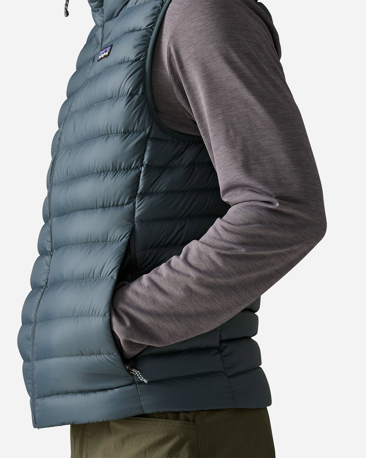 Gilet PATAGONIA DOWN SWEATER M - Blu - 4 | Cisalfa Sport