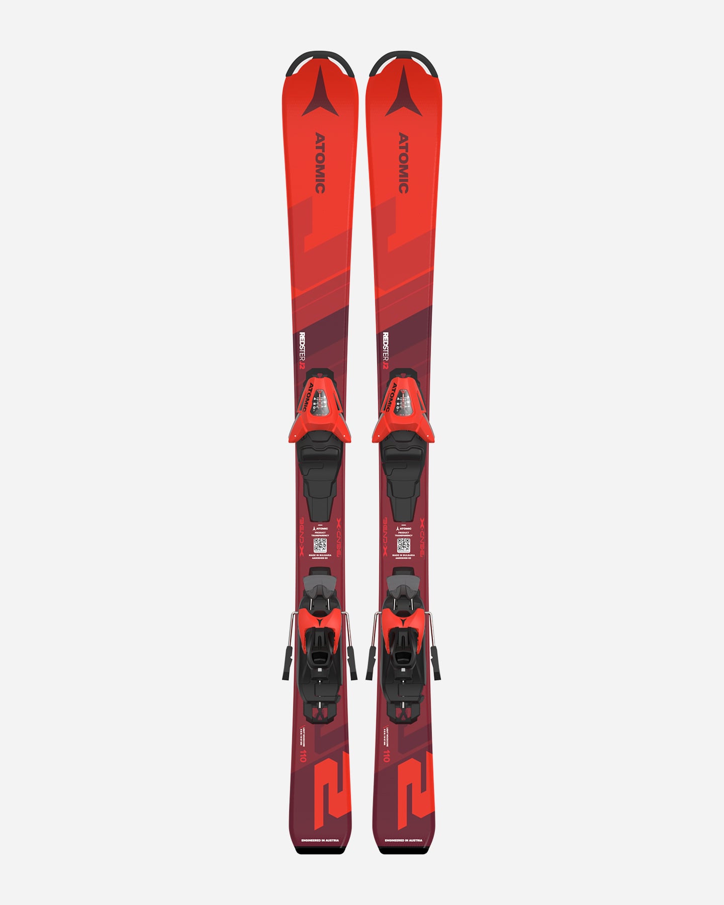 Sci ATOMIC REDSTER JR J2 100-120 + C 5 GW JR  - Rosso - 1 | Cisalfa Sport