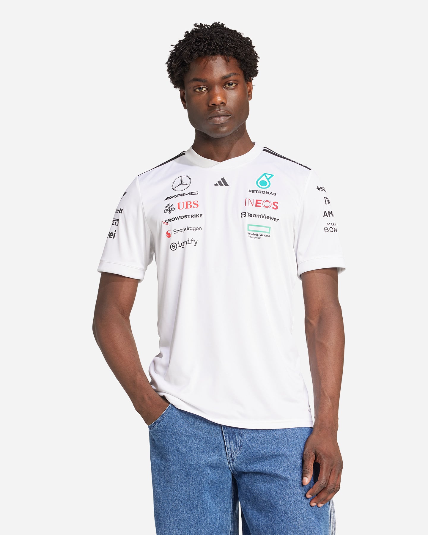 T-shirt ADIDAS MERCEDES DR M - Nero - 1 | Cisalfa Sport