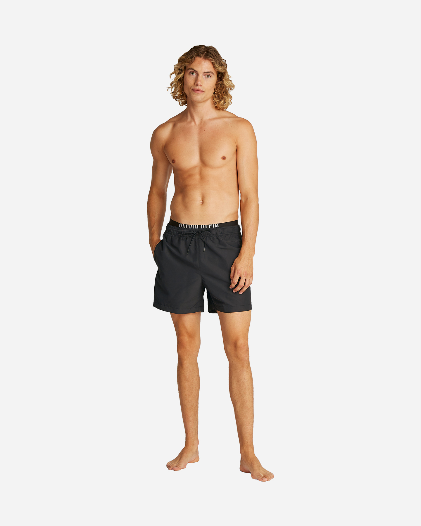 Boxer mare CALVIN KLEIN JEANS ELASTIC M - Nero - 1 | Cisalfa Sport