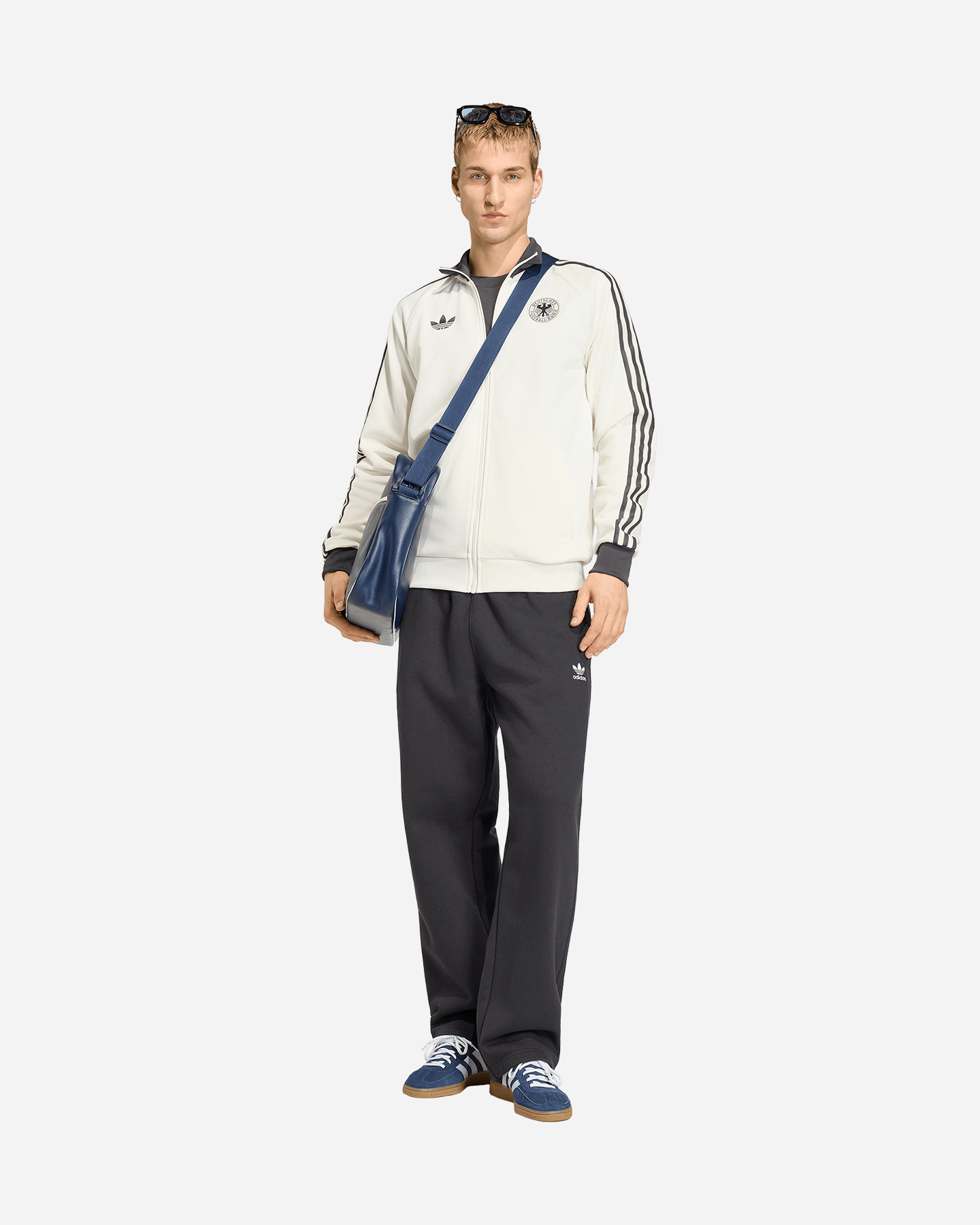 Felpa ADIDAS GERMANIA ORIGINALS M - Bianco - 2 | Cisalfa Sport