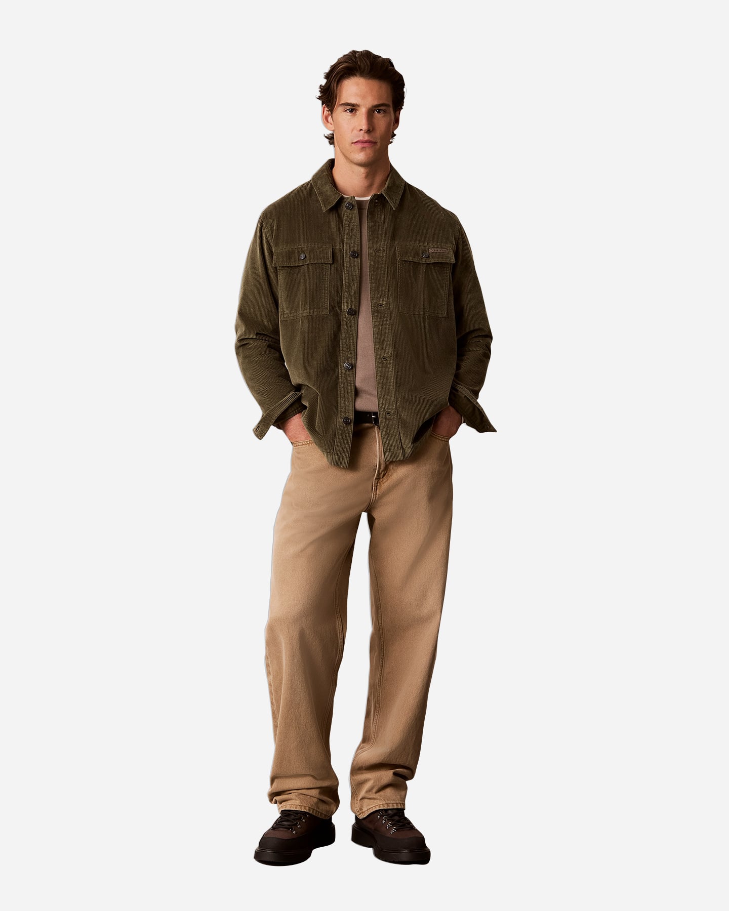 Camicia CALVIN KLEIN JEANS CORDUROY M - Verde - 3 | Cisalfa Sport