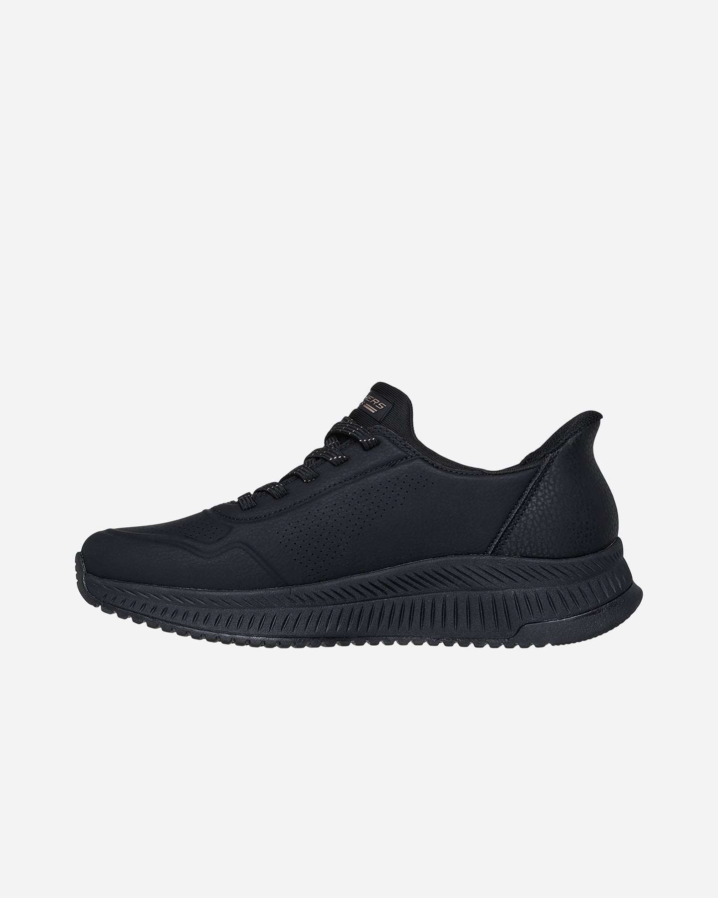 Scarpe sneakers SKECHERS SLIP-INS BOBS SQUAD 4 W - Nero - 4 | Cisalfa Sport