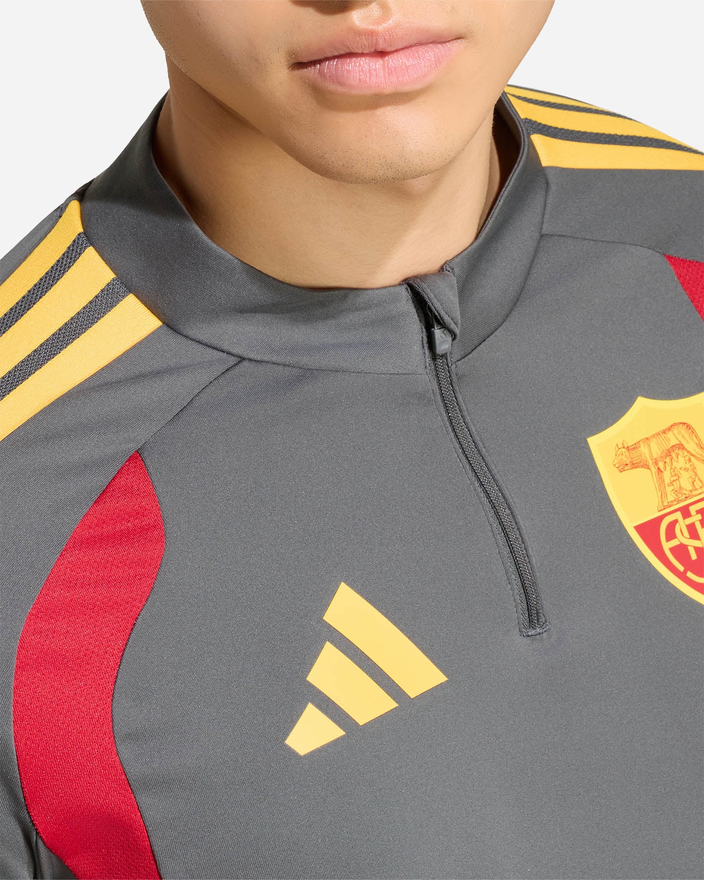 Abbigliamento calcio ufficiale ADIDAS AS ROMA TIRO26 COMPETITION TRAINING 26-27 M - Color mix - 4 | Cisalfa Sport