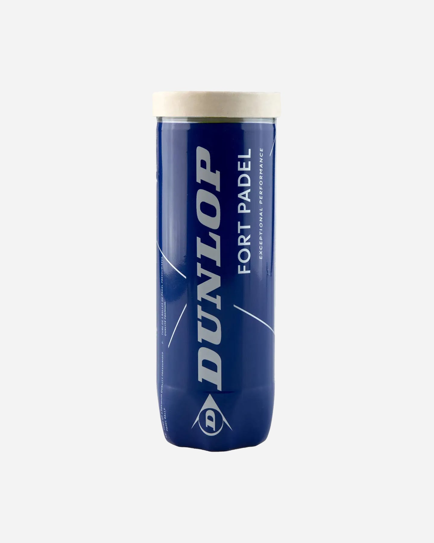 Palle padel DUNLOP TUBO 3 PALLE FORT PADEL  - Giallo - 1 | Cisalfa Sport
