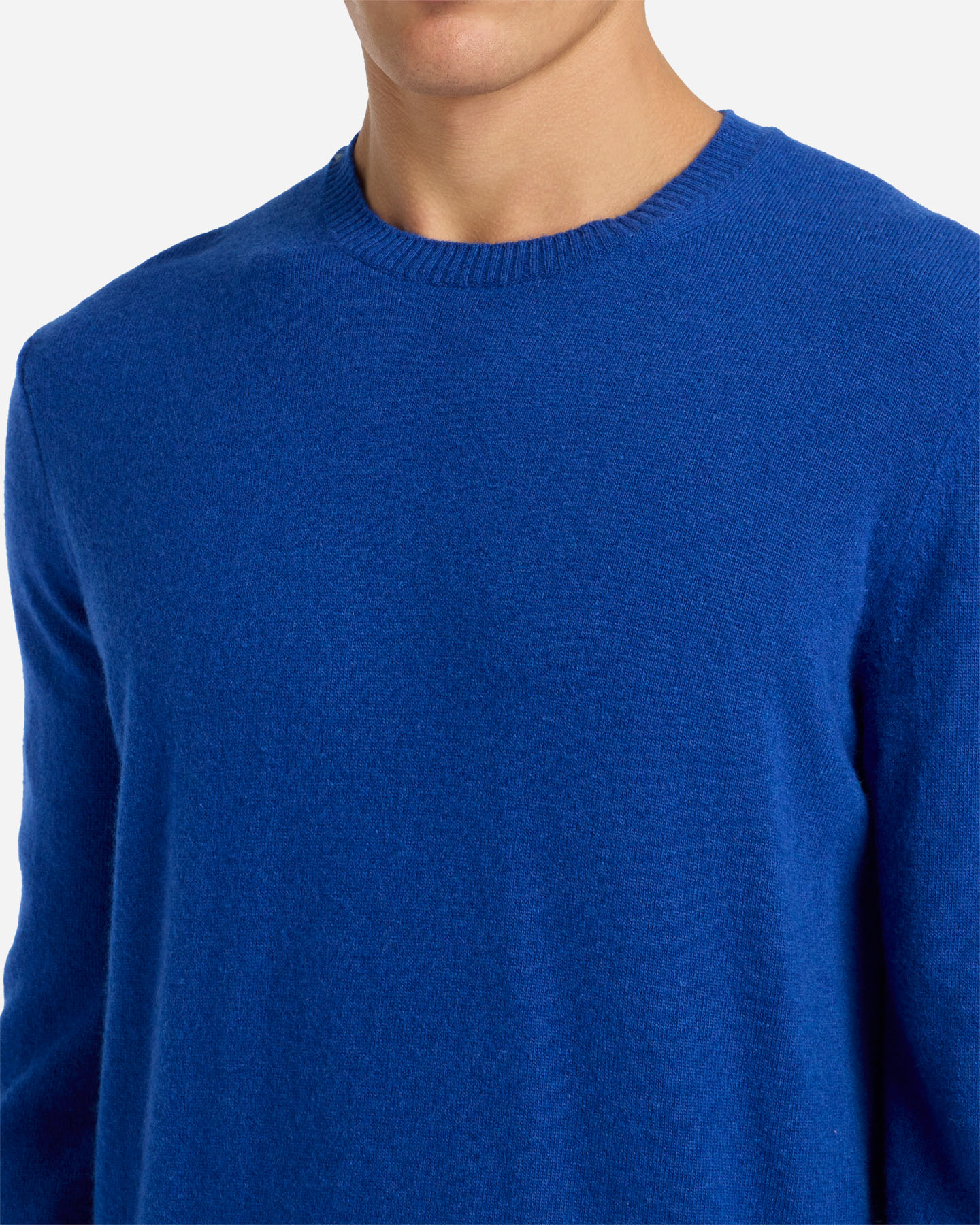 Maglione BEST COMPANY LAMBSWOOL M - Blu royal - 4 | Cisalfa Sport