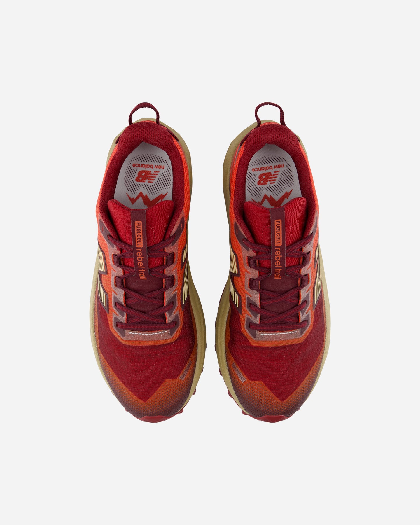 Scarpe trail NEW BALANCE FUELCELL REBEL V5 TRAIL M - Rosso - 3 | Cisalfa Sport