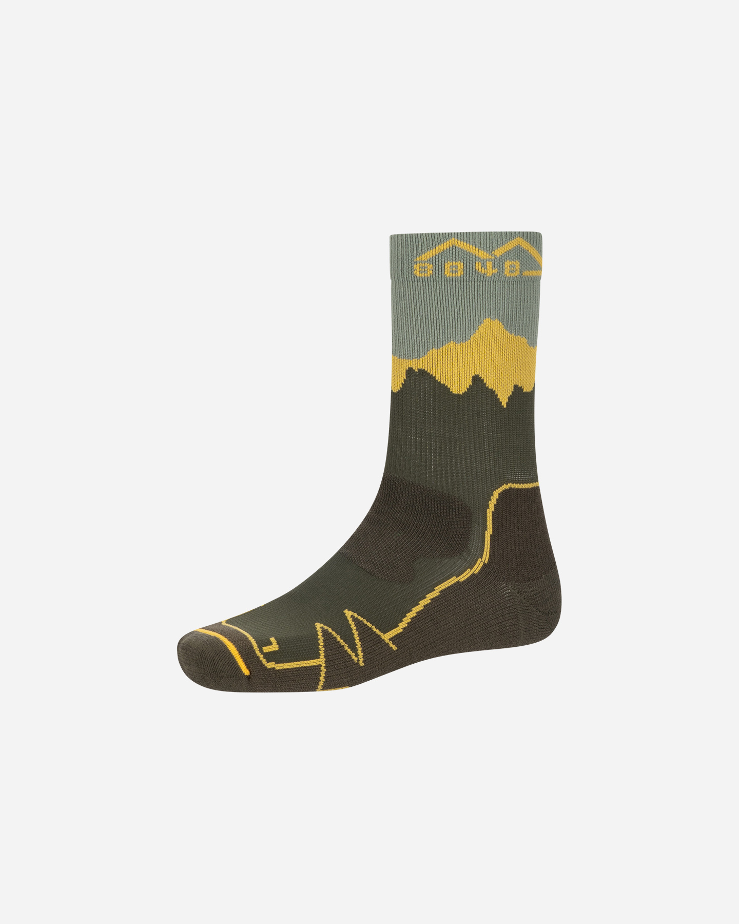Calze trekking 8848 MOUNTAIN MID  - Verde - 1 | Cisalfa Sport