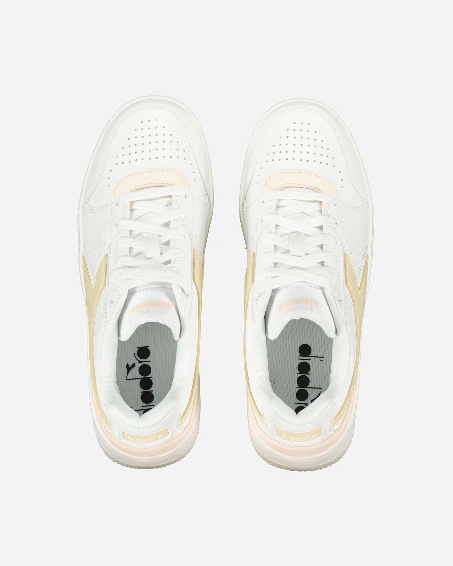 Scarpe sneakers DIADORA JUMPER W - Bianco - 3 | Cisalfa Sport