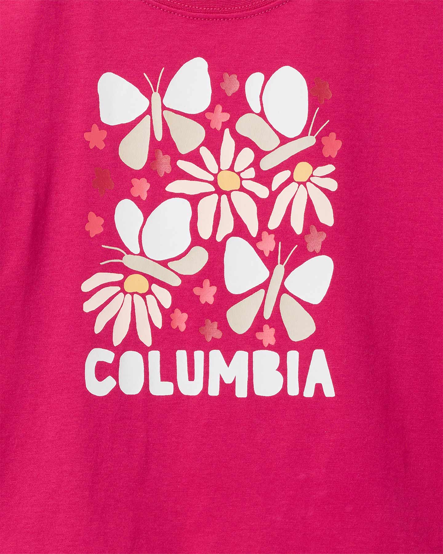 T-shirt COLUMBIA MISSION LAKE II GRAPHIC JR - Rosa - 2 | Cisalfa Sport