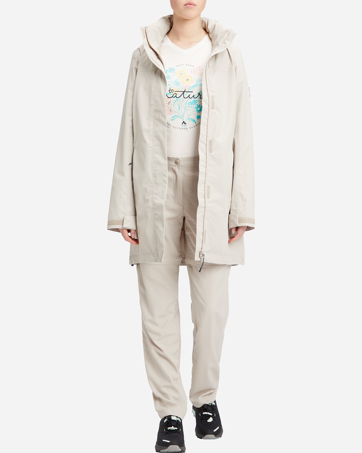 Giacca outdoor MCKINLEY EMELIE W - Grigio - 3 | Cisalfa Sport