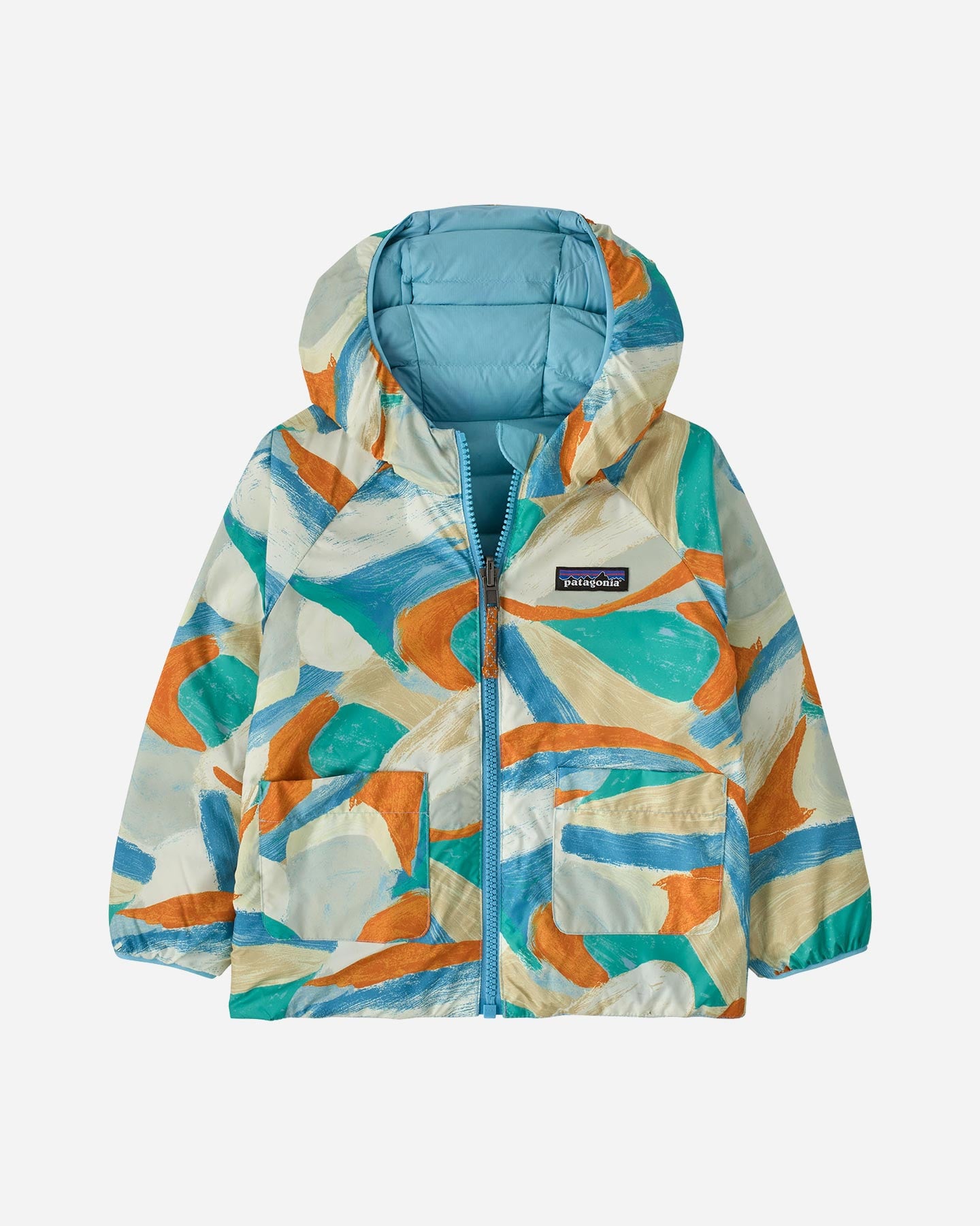 Piumino PATAGONIA REVERSIBLE DOWN SWEATER JR - Bianco - 1 | Cisalfa Sport