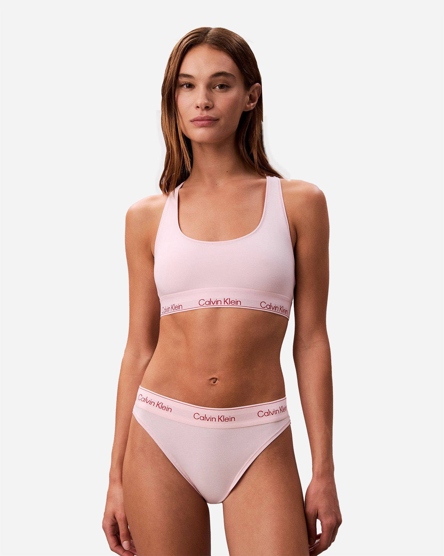 Reggiseno CALVIN KLEIN UNDERWEAR BRALETTE UNLINED W - Rosa - 1 | Cisalfa Sport