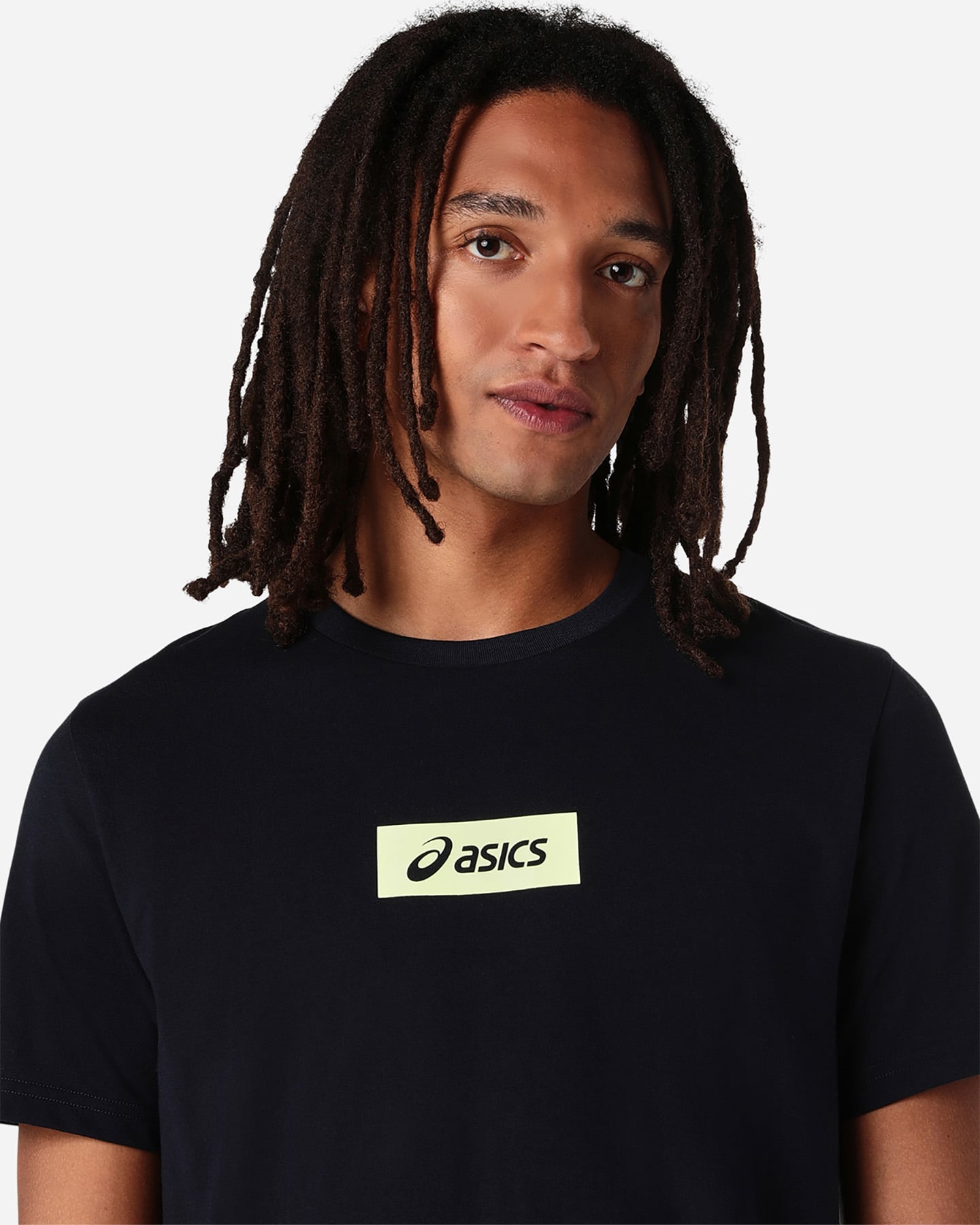 T-shirt ASICS LOGO M - Blu - 4 | Cisalfa Sport