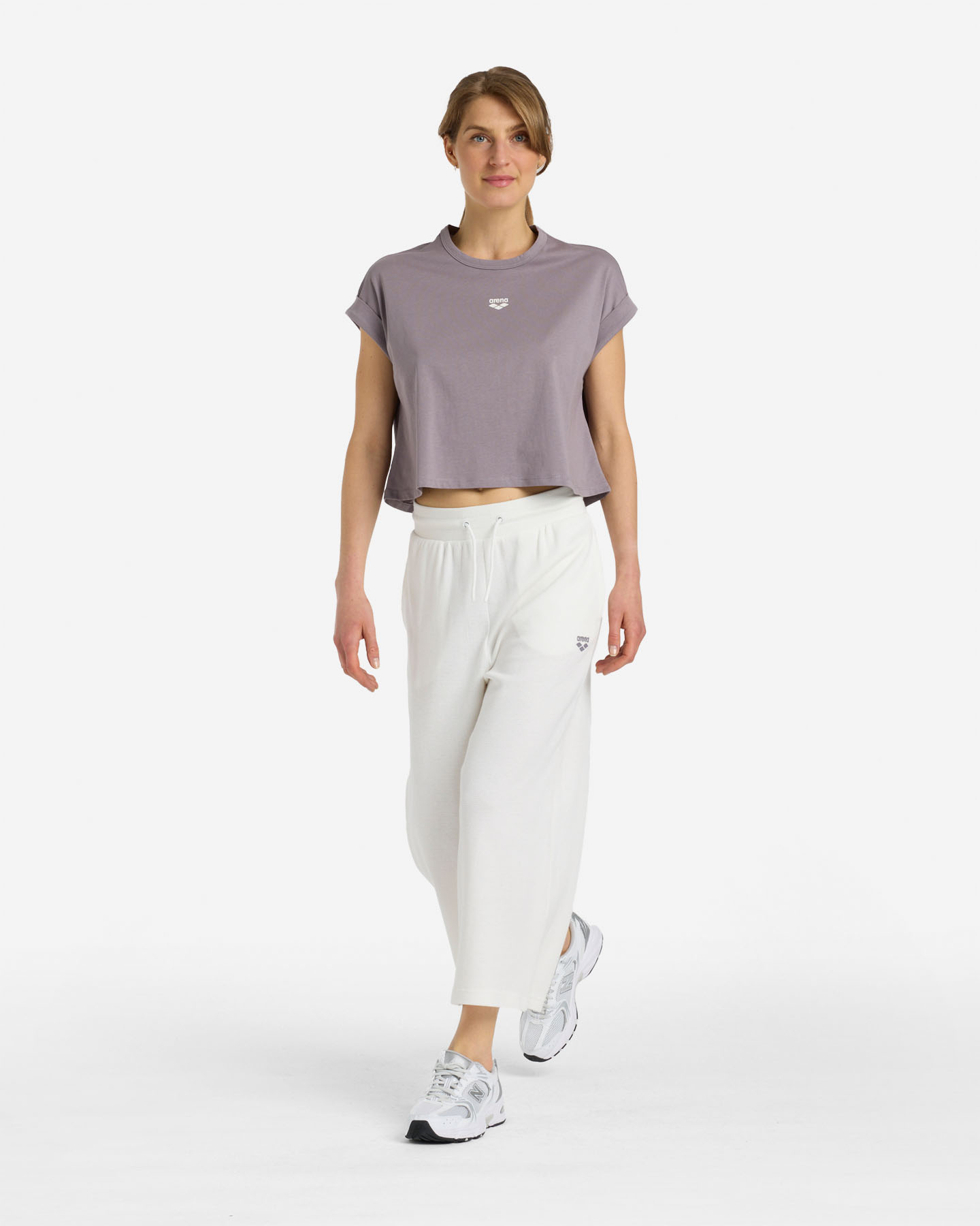 T-shirt ARENA ATHLETIC ESSENTIAL W - Viola - 2 | Cisalfa Sport