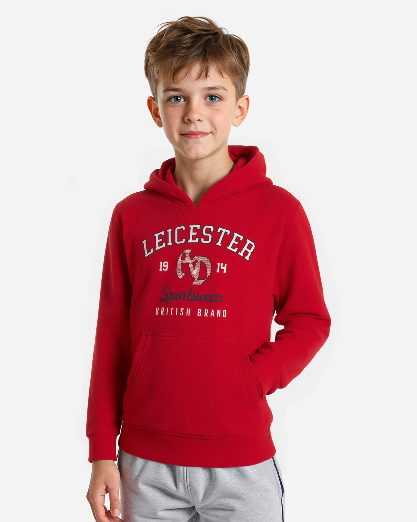 Felpa ADMIRAL GOTHIC COLLEGE JR - Rosso - 3 | Cisalfa Sport
