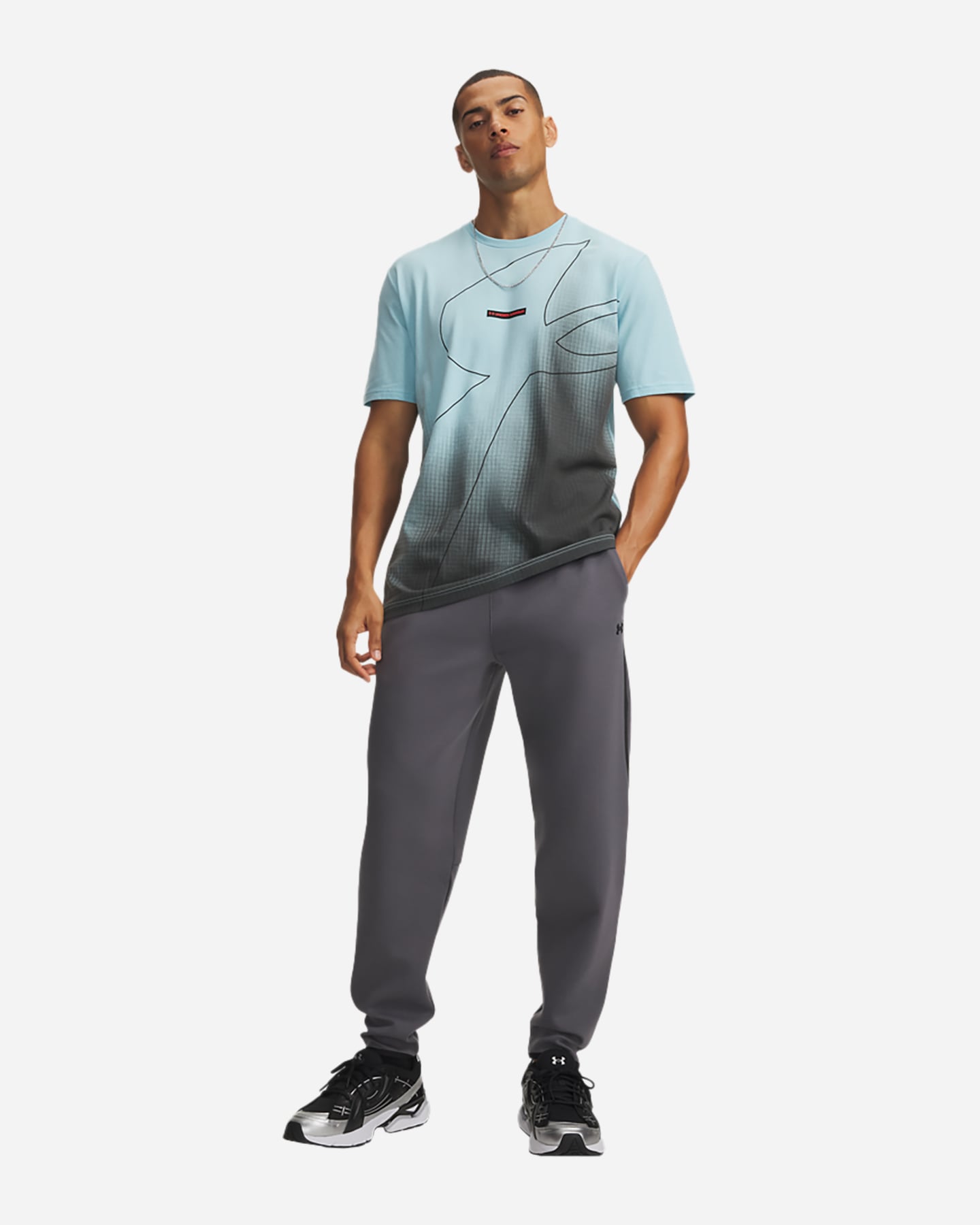 Pantalone UNDER ARMOUR UNSTOPPABLE M - Grigio - 3 | Cisalfa Sport